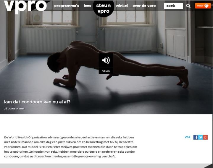 radio documentaire VPRO over HIV